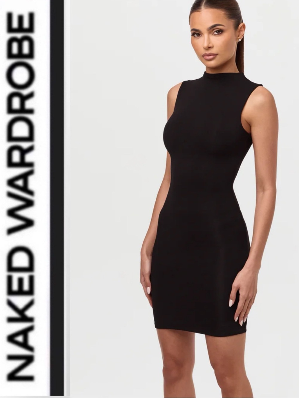 Naked Wardrobe 🖤 NW sleeveless mini dress